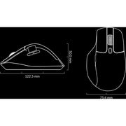 Keychron m6-a1 wireless mouse (zwart, 100 - 26.000 dpi, usb-c bluetooth 5.1 2.4 ghz) - afbeelding 7