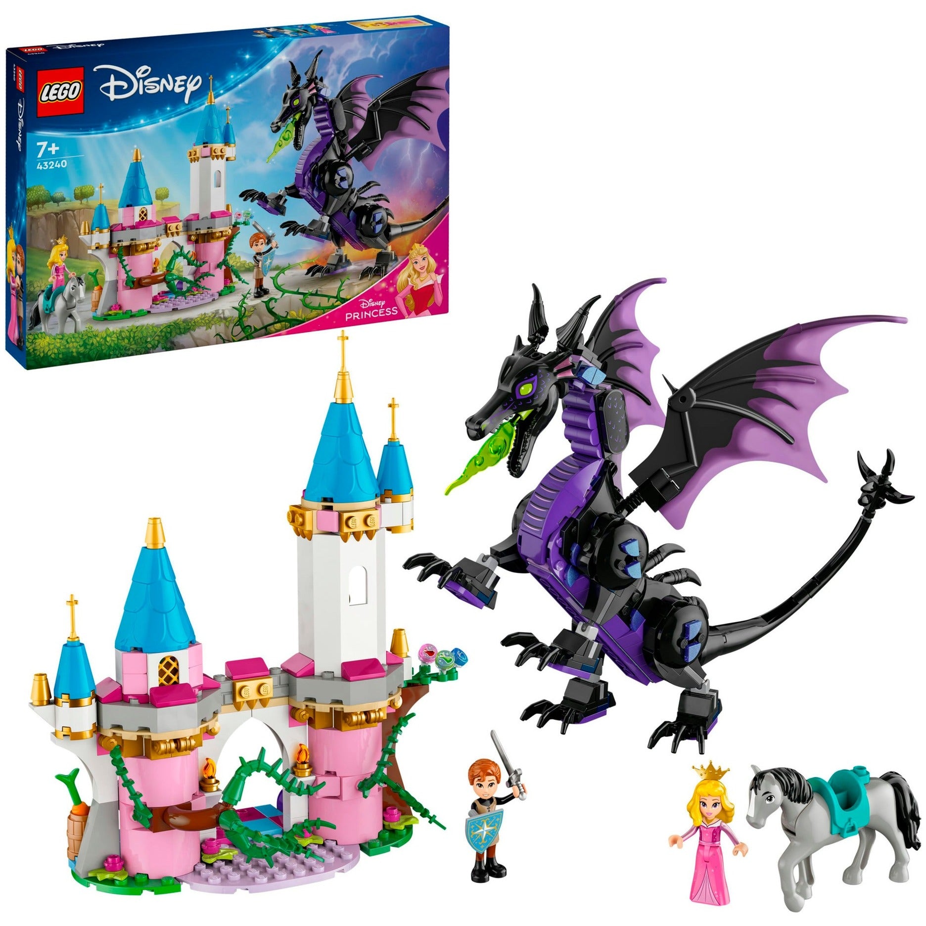Lego Lego Princess 43240 Maleficent in forma di drago