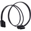 Silverstone sata iii kabel 30cm (zwart, 6gb s, low profile connector, cp11b-300)