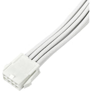 Silverstone sst-pp07e-pci8w-v2, pcie 8pin (6+2) verlengkabel (wit, 30 centimeter) - afbeelding 3