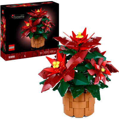 Lego iconos - Juguete de construcción estrella de Navidad (10370)