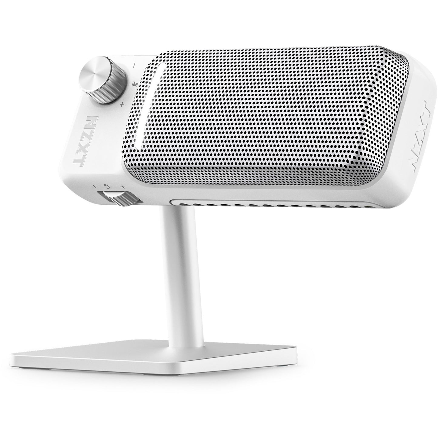 Micrófono elite cápsula nzxt (blanco, rgb, usb-c)