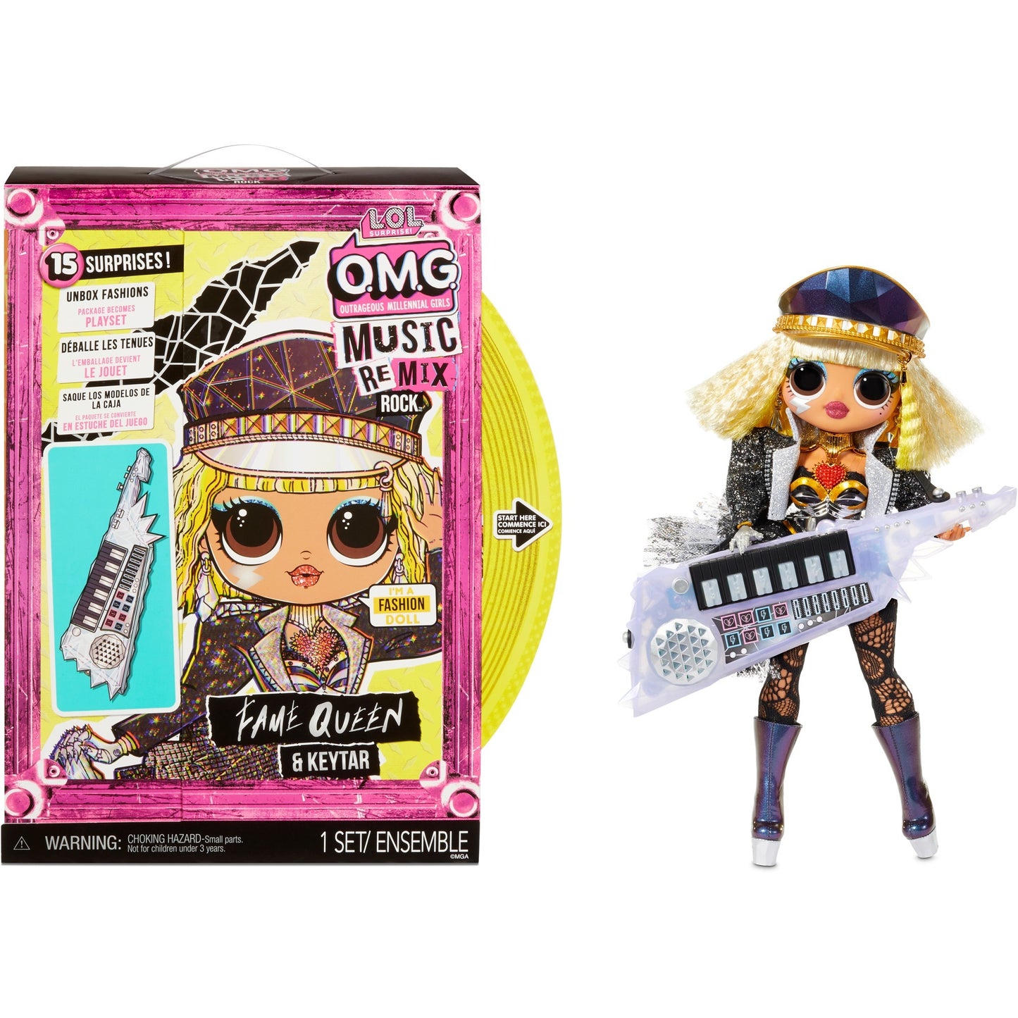 JAJAJA. Sorpresa OMG Pop Remix Rockfame Queen y Keytar