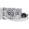 Sharkoon s80 rgb white waterkoeling (wit, 4-pins pwm fan-connector)