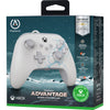 Controller Powera Advantage con cavo per xbox serie x|s - polar ice (bianco blu, xbox serie x|s, xbox one, PC)