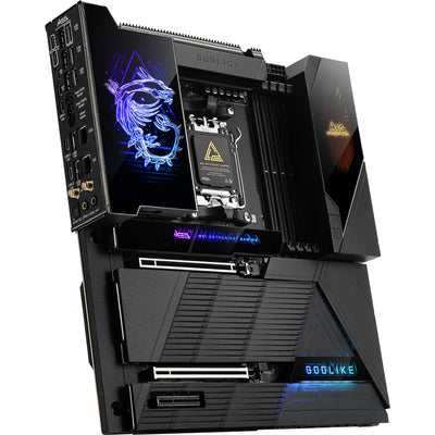 Scheda madre Msi Meg X870e Godlike Socket AM5 (5GB-LAN, 10GB-LAN, WLAN, BT, audio, ATX)