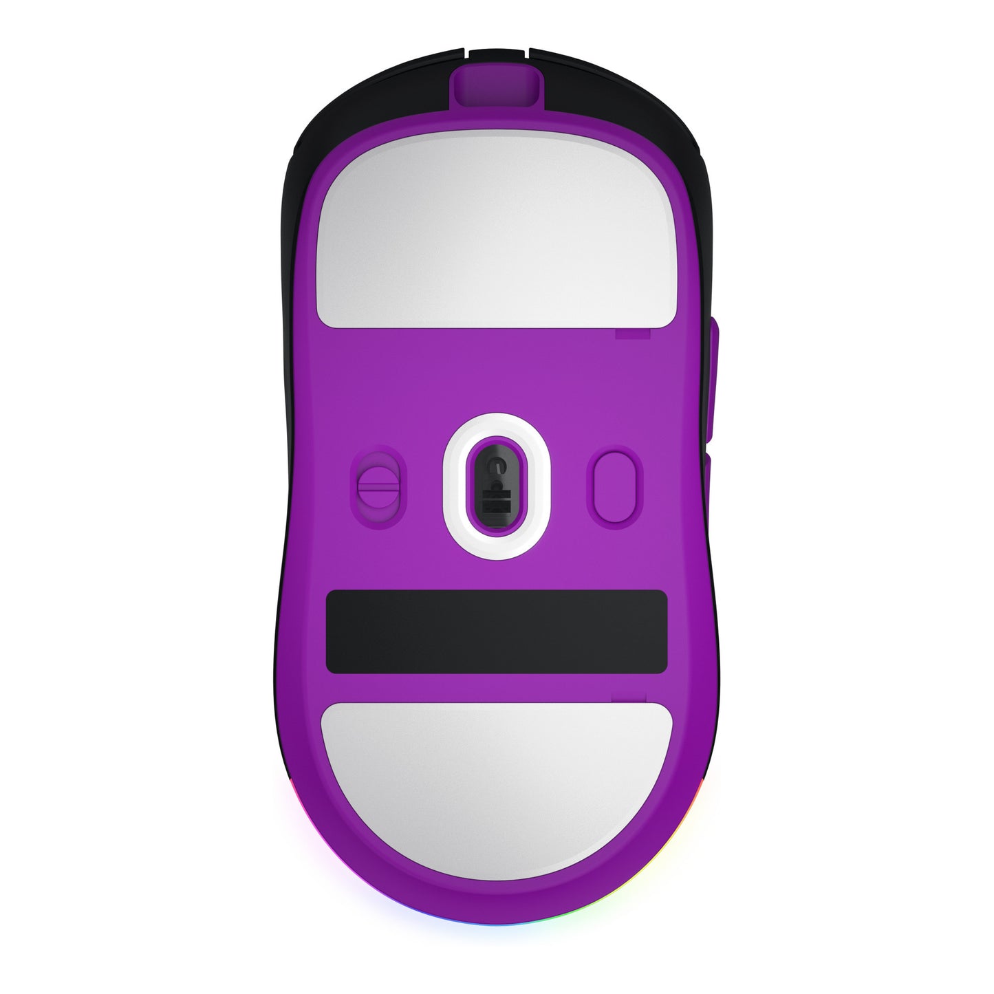 Mouse da gioco wireless Hator quasar 3 ultra 8K (nero, 400 - 30.000 dpi, rgb, bluetooth 5.1 USB da 2,4 GHz)