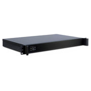 Inter-tech 1u k-126l rack behuizing (zwart | 2x usb-a) - afbeelding 1