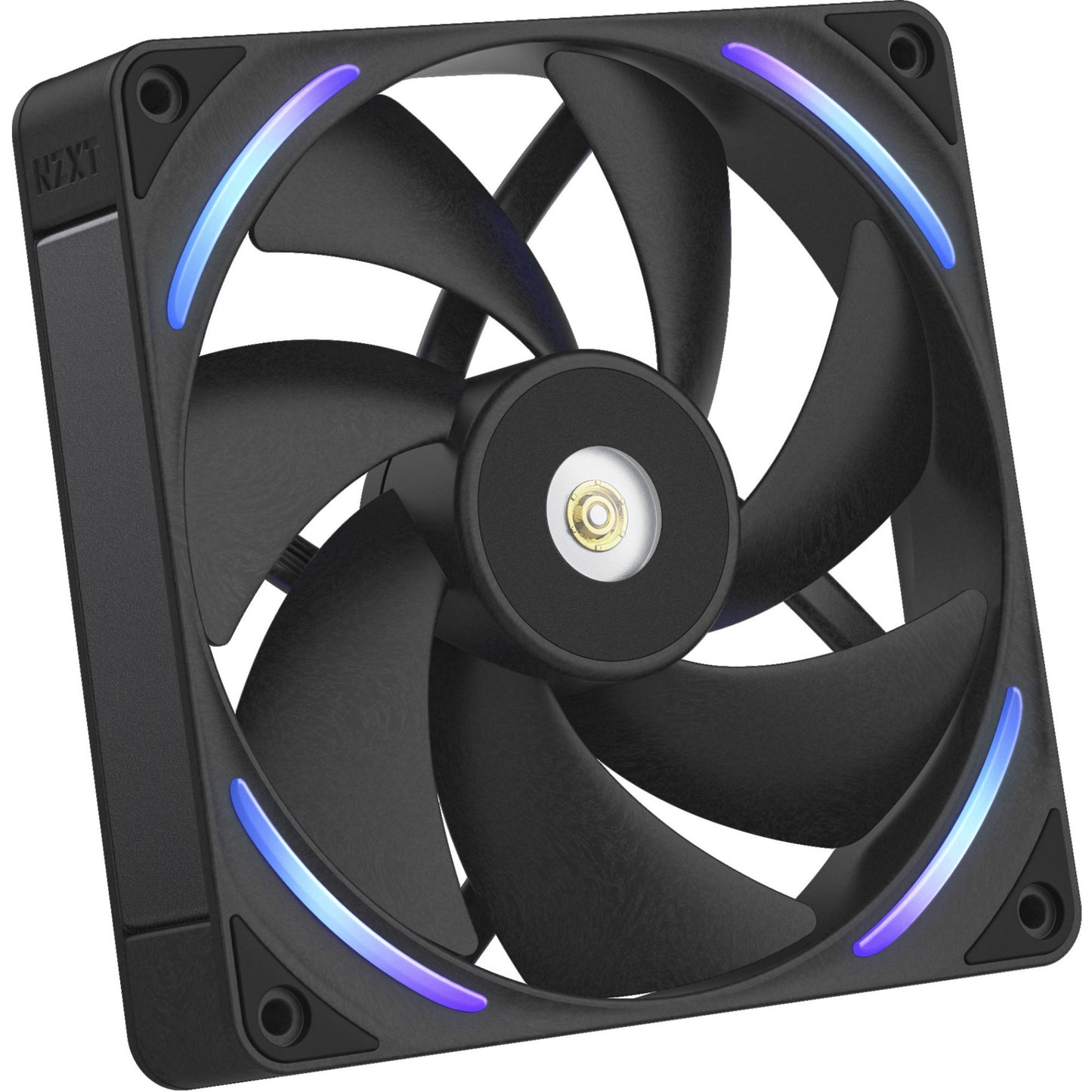 Nzxt f140x rgb ventilador de caja (negro, 140 x 140 x 30 mm, pwm)