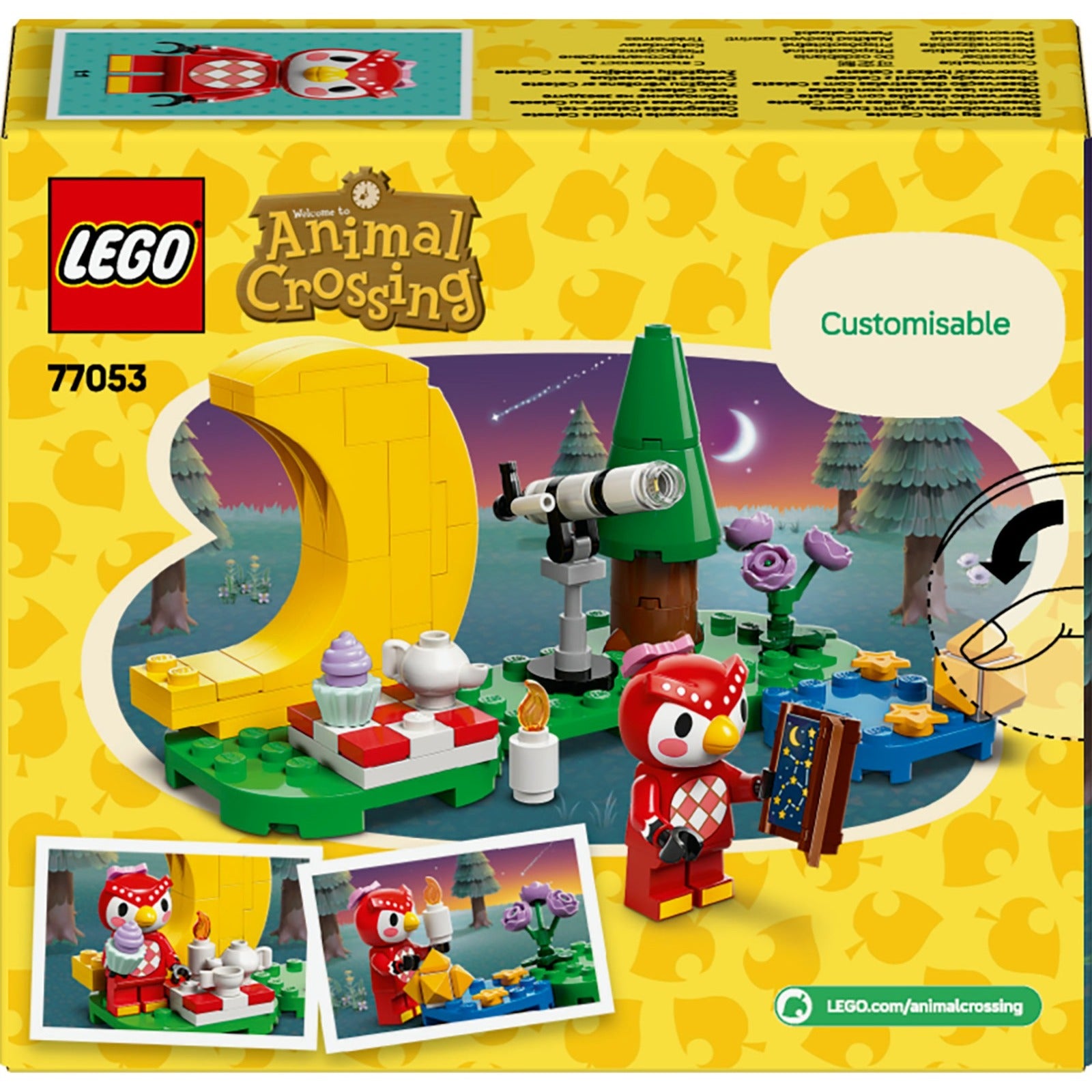 Lego animal crossing sterrenkijken met celeste - 77053