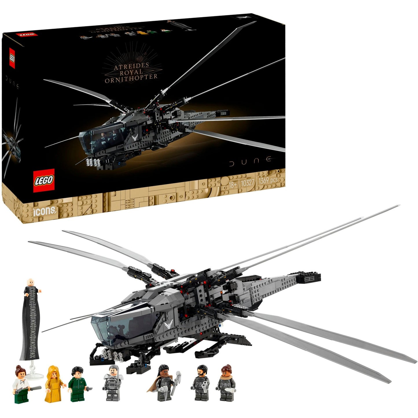 LEGO LEGO Icons 10327 Dune Atreides Ornithopter