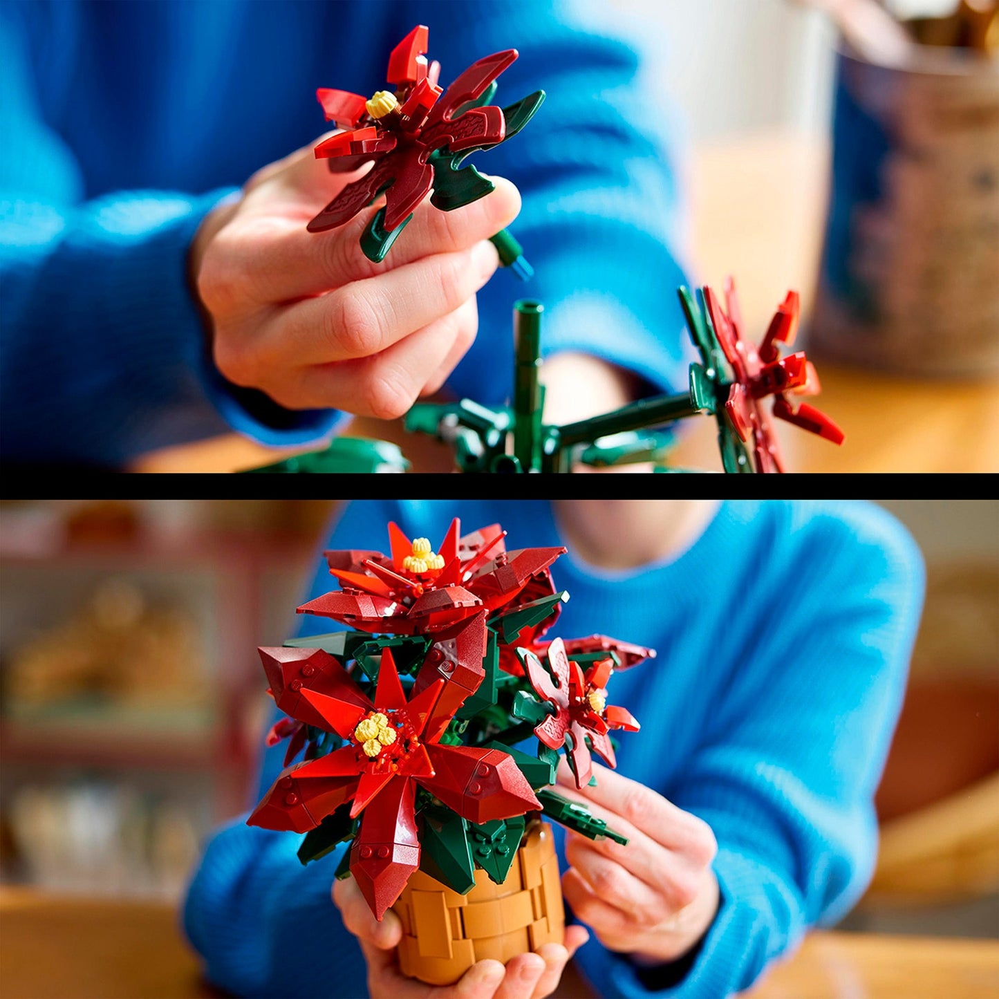 Lego icons - kerstster constructiespeelgoed (10370)