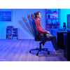 Trust GXT 721SM Ruya Pro Premium Comoda sedia da gaming (Blu Rosso)