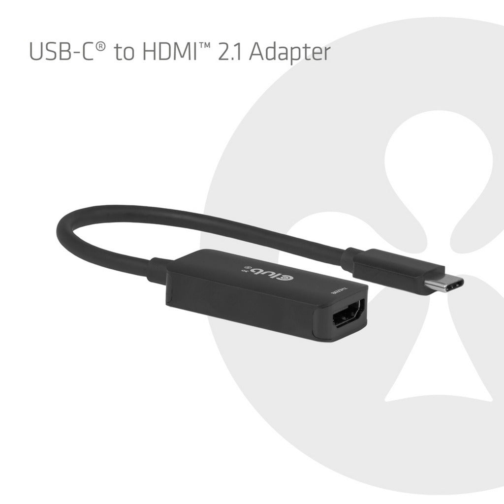 Club 3D CAC-2505 Adattatore da USB-C a HDMI 2.1 8k60hz (nero)