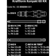 Waa kraftform kompakt 60 kk, 17 pezzi - afbeelding 4