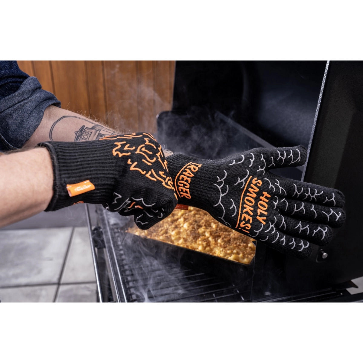 Guanto per barbecue Traeger (nero, resistente al calore fino a 275 °C)