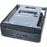 Inter-tech itx mw-02 ii htpc behuizing (zwart | 1x usb-a | 1x usb-c) - afbeelding 6