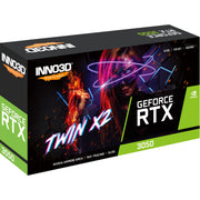 Inno3d geforce rtx 3050 twin x2 8gb grafische kaart (1x hdmi, 1x displayport, 1x dvi-d, dlss 3) - afbeelding 3