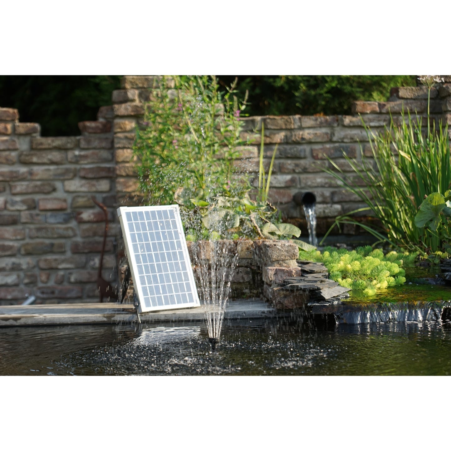 Ubbink solarmax 2500 pomp (zwart, incl. solarpaneel, pomp)
