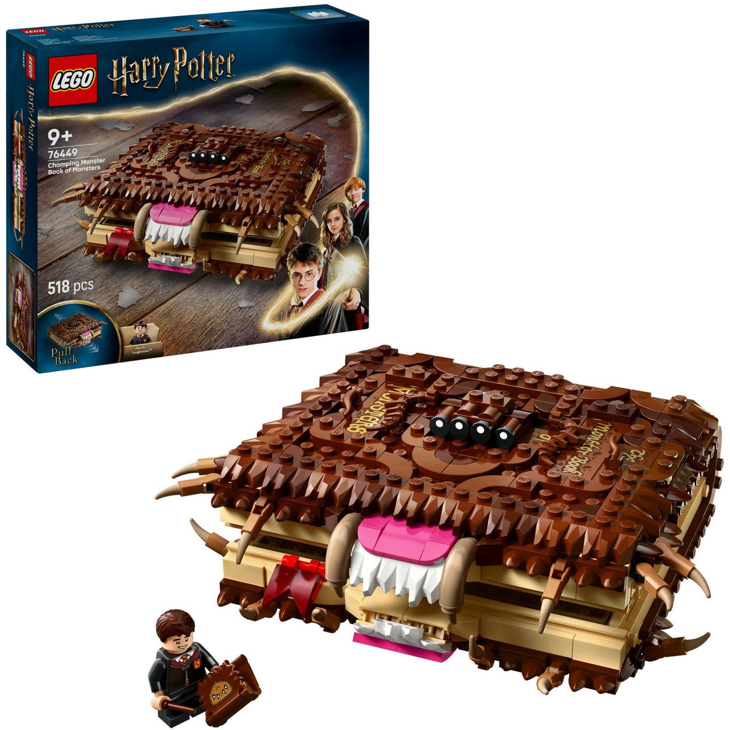 Lego 76449 Harry Potter il libro dei mostri mostruosi
