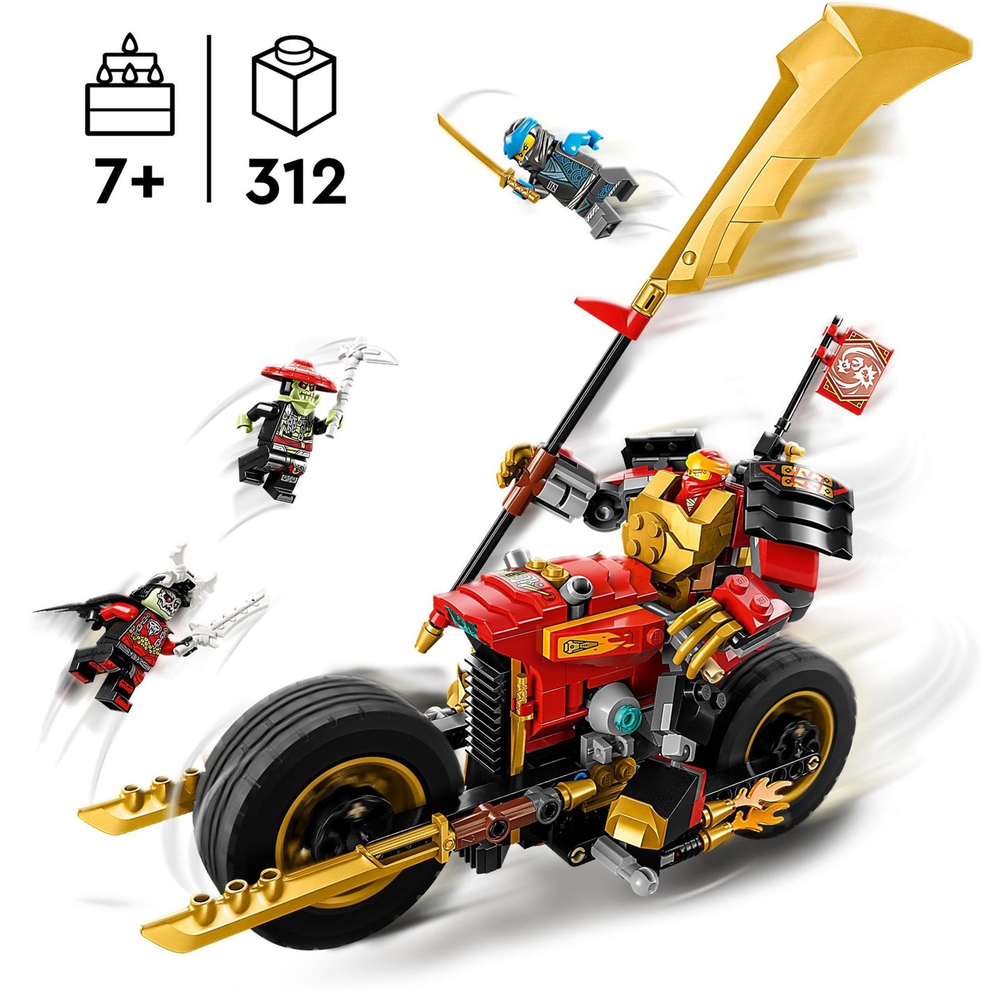 LEGO LEGO NINJAGO 71783 MECH RIDER EVO