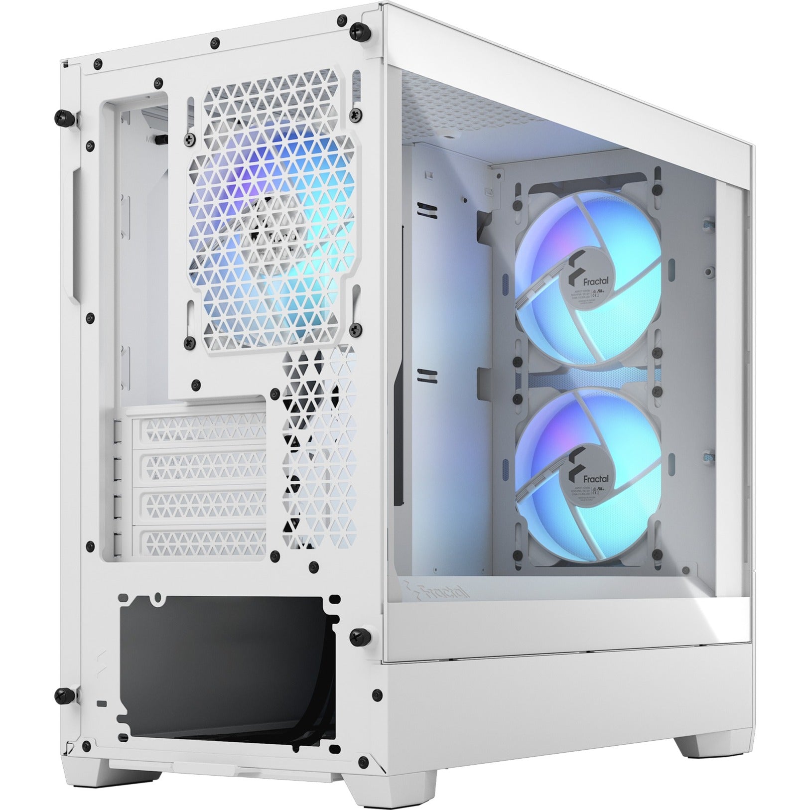 Diseño fractal pop mini air rgb blanco tg tinte transparente
