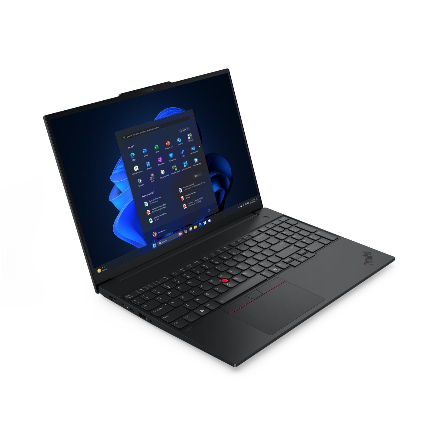 Laptop Lenovo thinkpad e16 gen 3 amd (21st005xmh) 16 (nero | ryzen 7 250 | radeon 780m | 32 GB | 1 TB SSD)