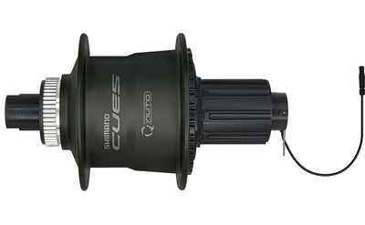 Shimano cues fh-u6060 auto shift dynamo center-lock rear hub 12x142mm