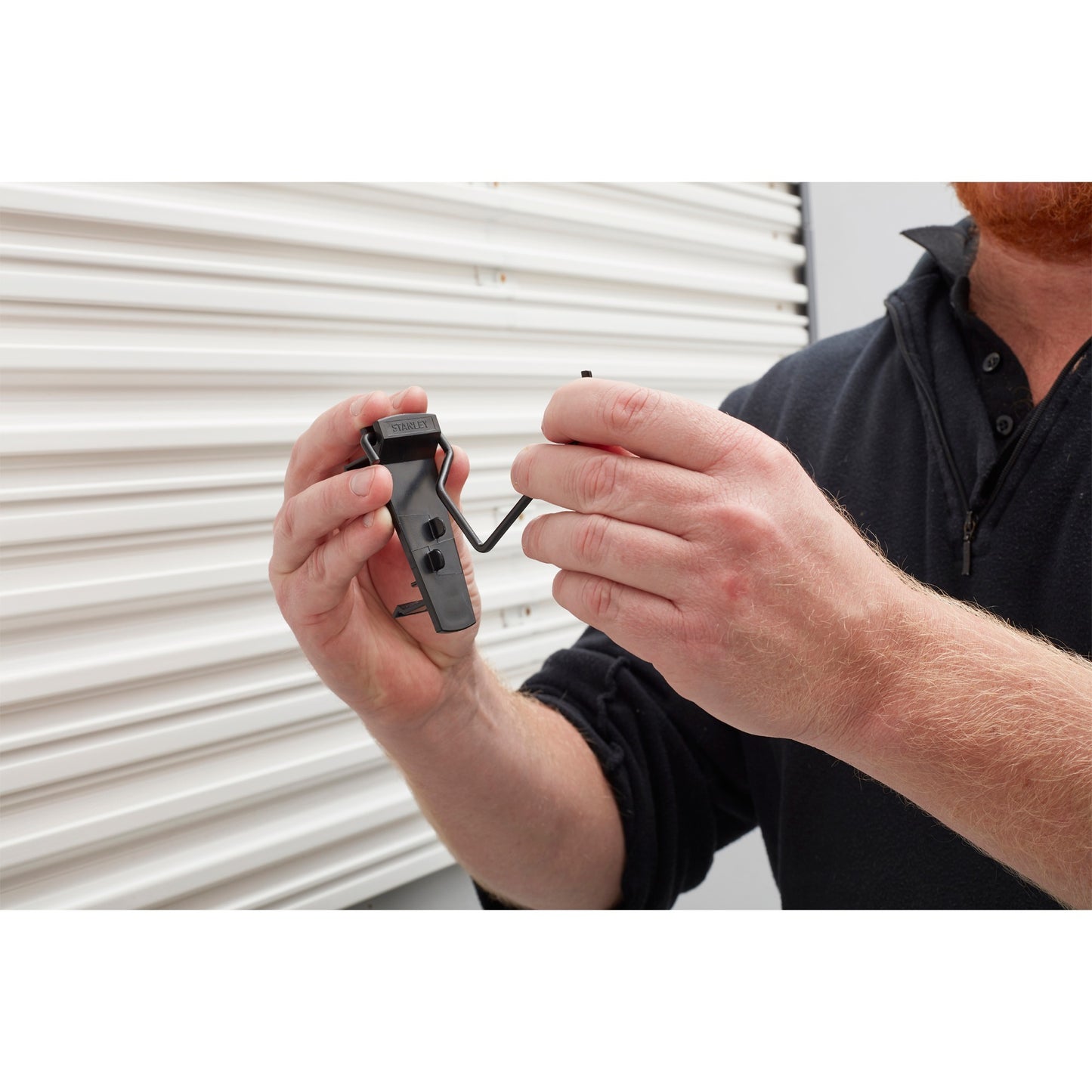 Stanley Track Wall Hooks Range Small, 8 piezas
