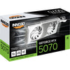 Inno3D N50702-12D7X-195064W GeForce RTX 5070 Twin X2 OC White, 12GB, GDDR7, 192 bits, 28 Gbps, 650W