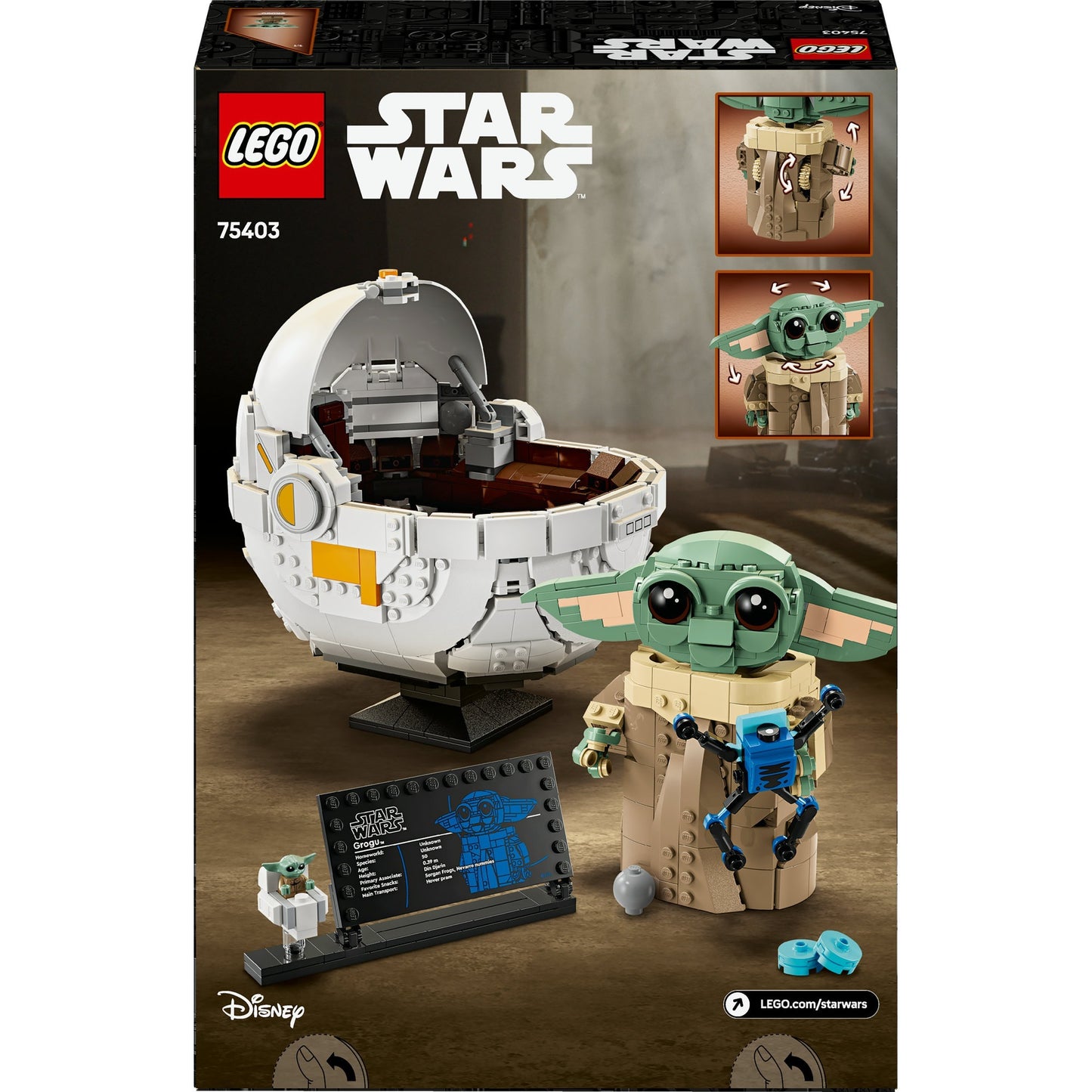 LEGO LEGO Star Wars 75403 Grogu con Whirligig