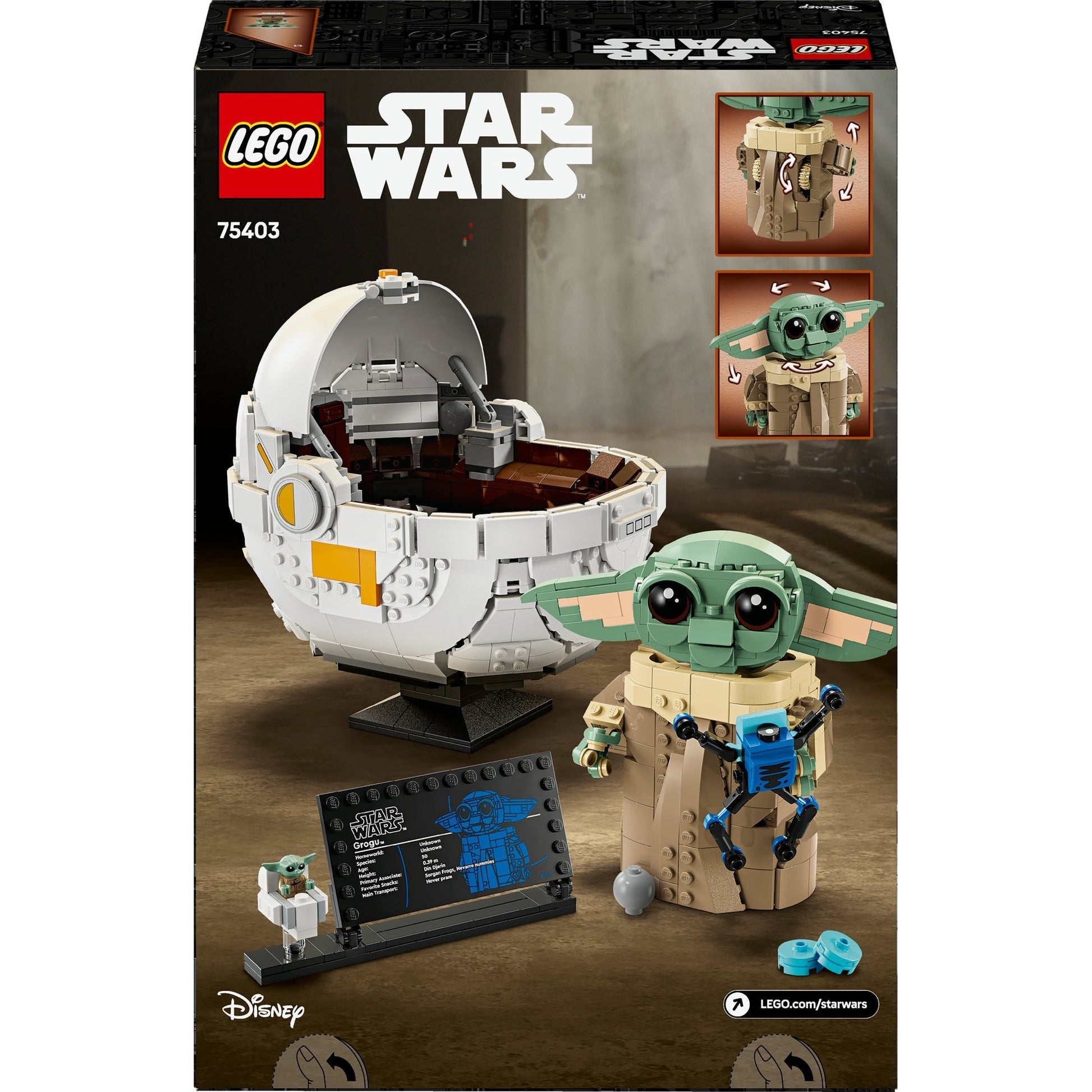 LEGO LEGO Star Wars 75403 Grogu con Whirligig