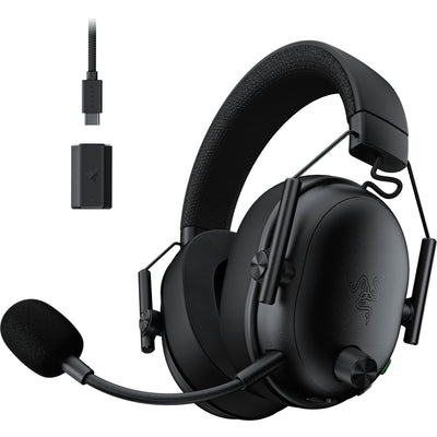 Auriculares supraaurales para juegos Razer Blackshark V3 (negro, Bluetooth de 2,4 GHz)