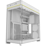 Custodia midi tower Montech HS02 (bianco | 2x USB-A | 1x USB-C | RGB | vetro temperato) - afbeelding 3