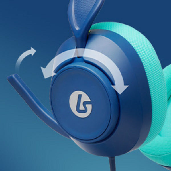 Powera Lucidsound LS10X Gen 2 Cuffie da gioco cablate - Cuffie da gioco over-ear Mariner Blue (Blu scuro Azzurro, Xbox Series X|S, Xbox One, PC)