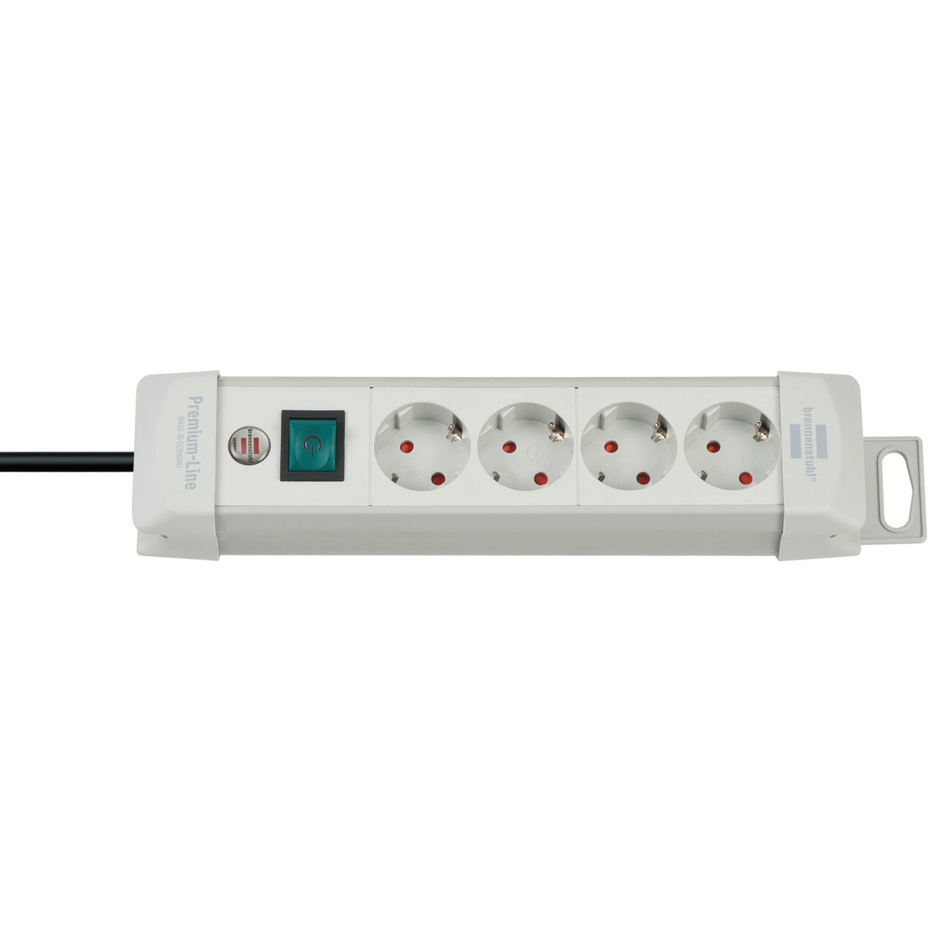 Brennenstuhl Premium-line 4 volte con interruttore 1
