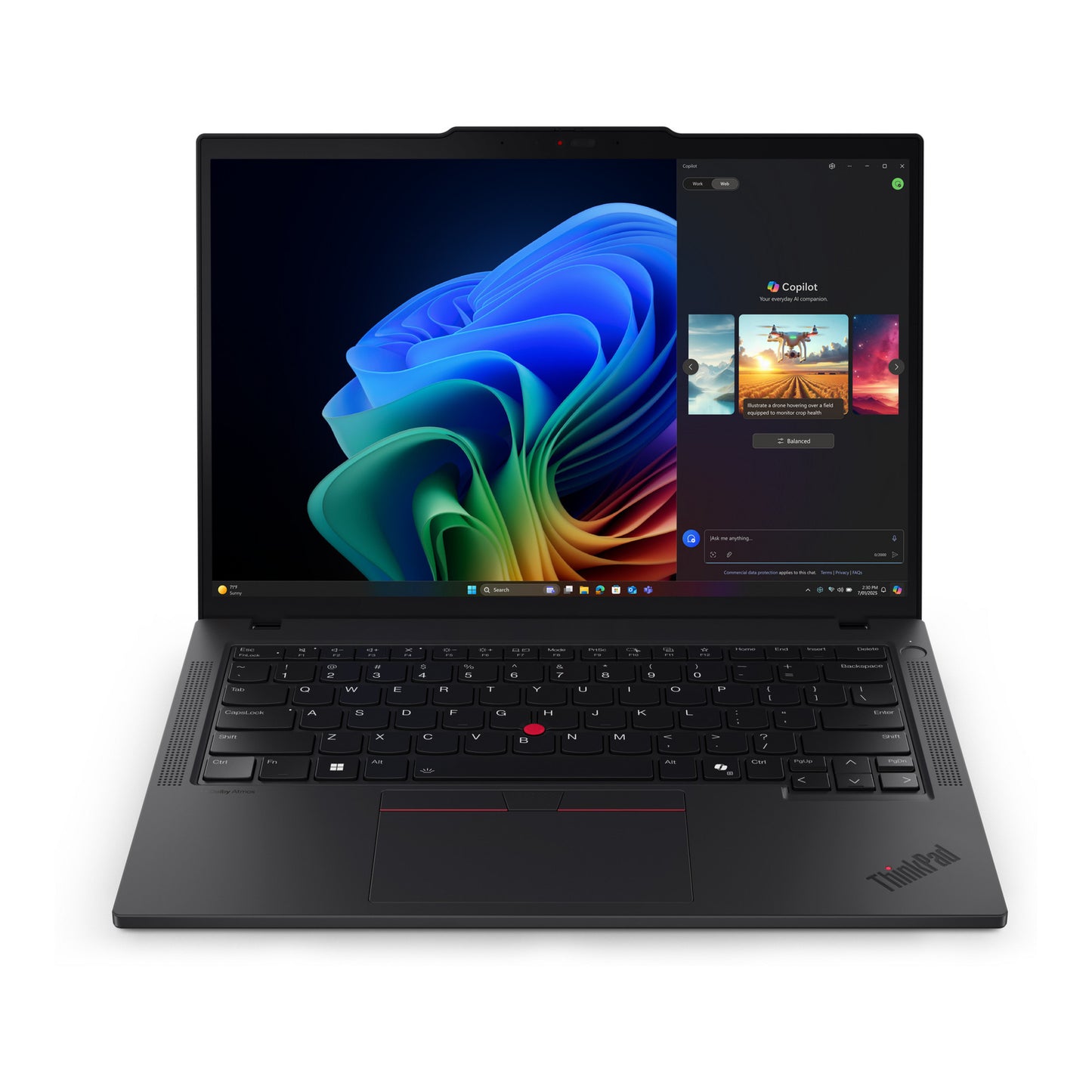 Lenovo thinkpad t14 gen 6 (21qj0053mh) 14 copilot+ laptop (nero | ryzen ai 7 pro 350 | grafica radeon 860m | 32 GB | 1 TB SSD)