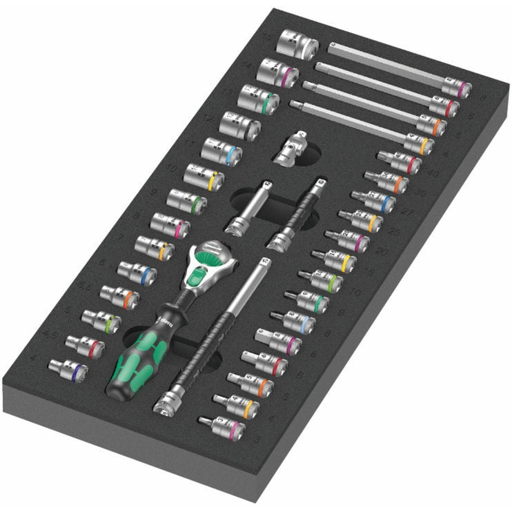 Carrello da officina Wera 9700 Tool Rebel 1, 94 pezzi - 05150130001
