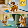 Lego creador 31382 lindo animal juguetón cachorro