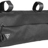 Frametas topoak Midloader 6L ZW, cinghie di nylon, nero