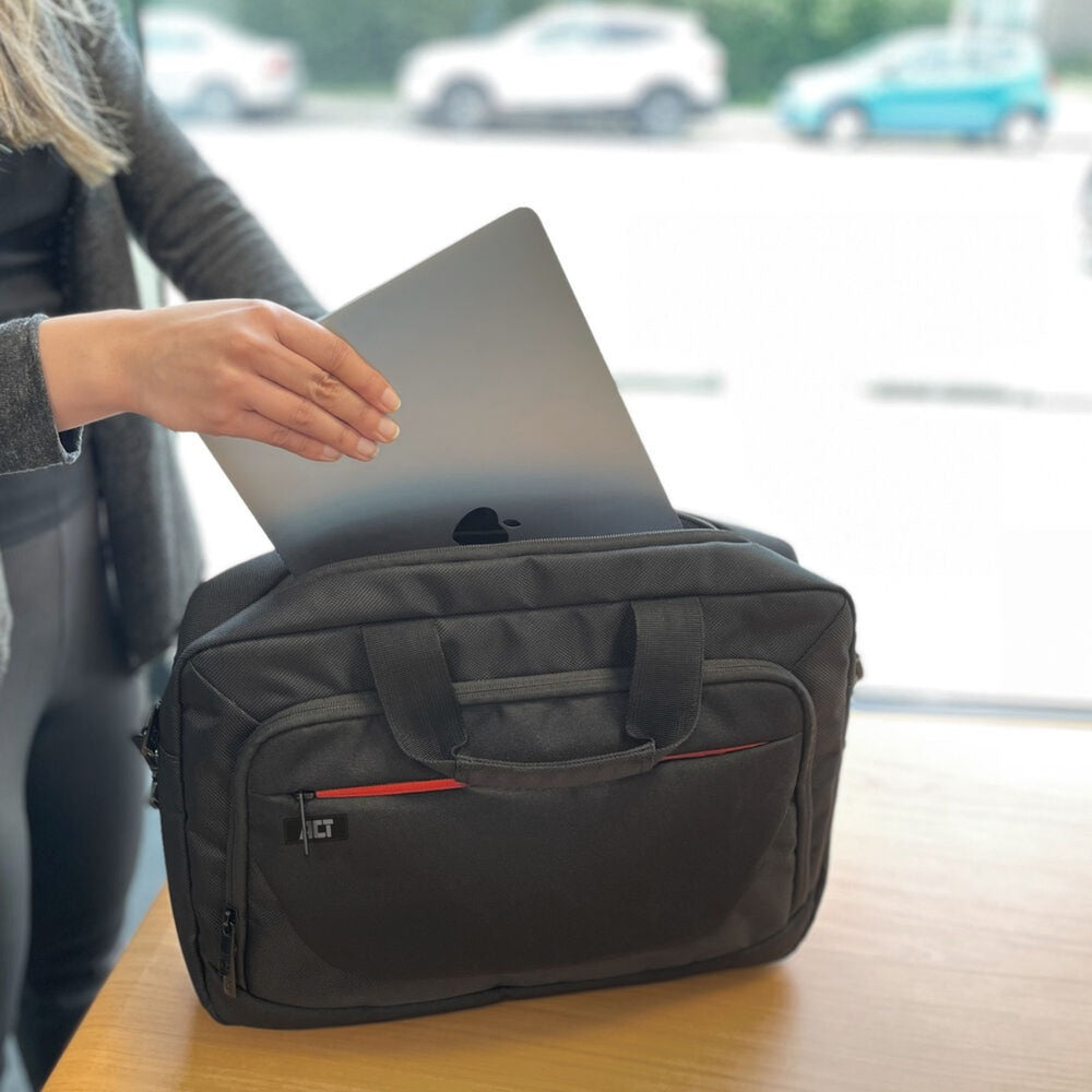 ACT Suburb Shoulto Bag para computadoras portátiles de hasta 15.6 pulgadas