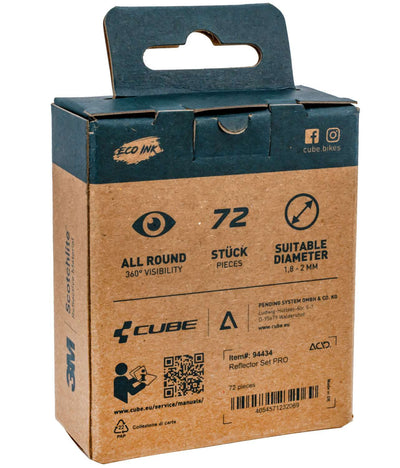 Reflectores de radios Acid Pro (72 piezas)