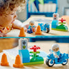 Lego 10471 Duplo Town Motocicletta Blu della Polizia | 2 pezzi