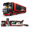 Lego Lego City 60445 F1 Truck con auto RB20 e AMR24 F1