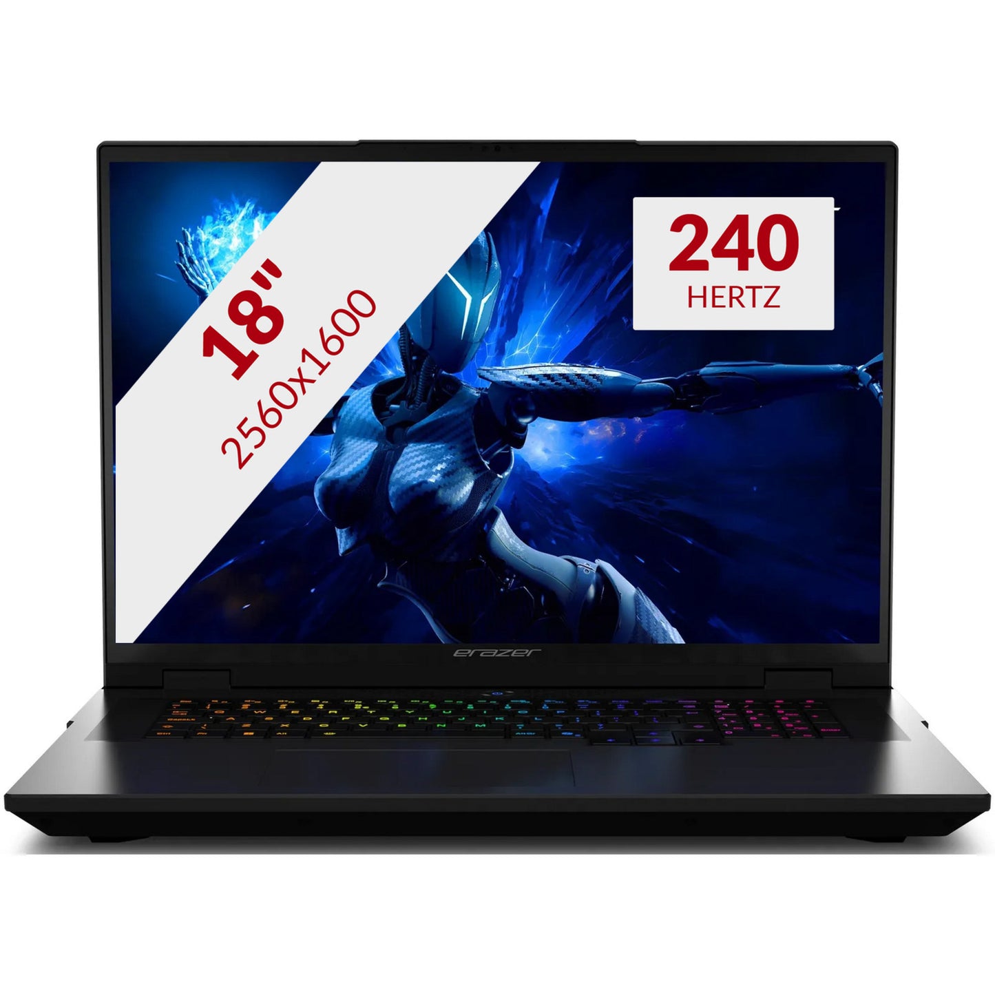 Laptop da gioco Erazer beast 18 x1 md62730 18 (nero | core ultra 9 275hx | rtx 5090 | 32 GB | SSD da 2 TB)