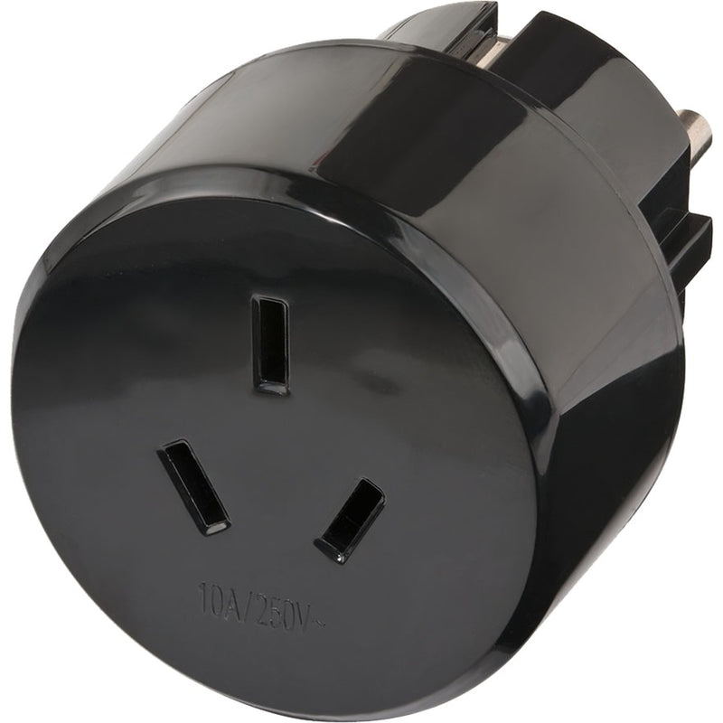 Adaptador de viaje de Brennenstuhl Australia, China, fundamentado