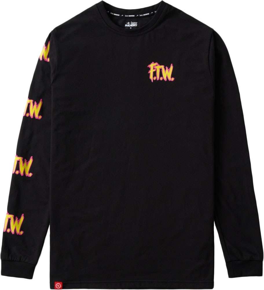 Loose riders ftw - maglia tecnica a maniche lunghe