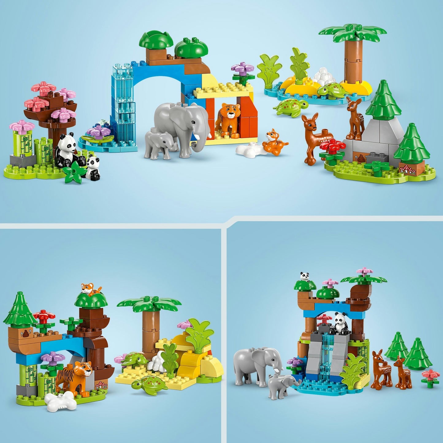 LEGO LEGO DUPLO CITTÀ 10446 Famiglie 3 in 1 di Wild Dieren