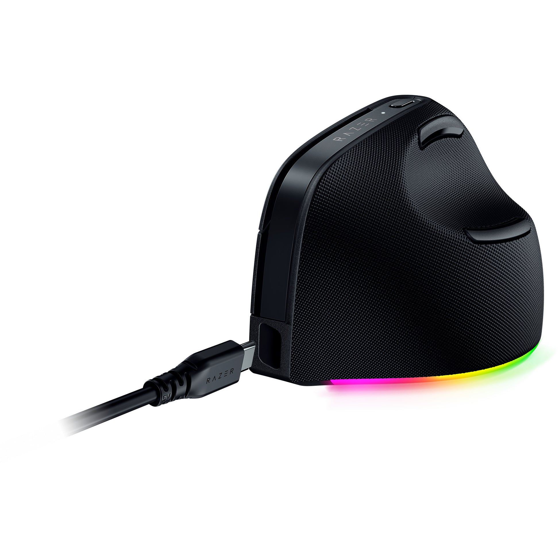 Mouse da gioco verticale Razer pro click v2 (nero, fino a 30.000 dpi, USB-C Bluetooth 2,4 GHz)