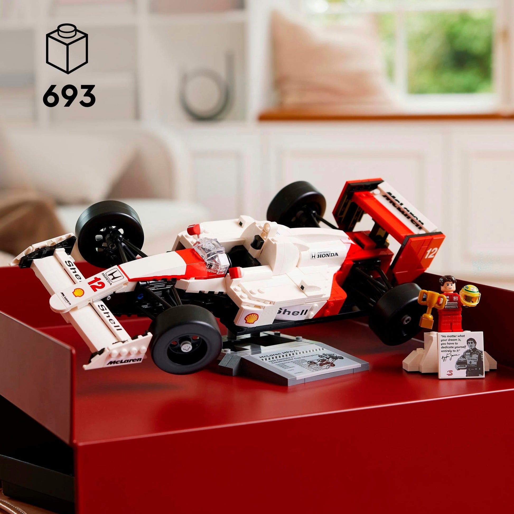 LEGO LEGO Icons 10330 McLaren MP4 4 y Ayrton Senna